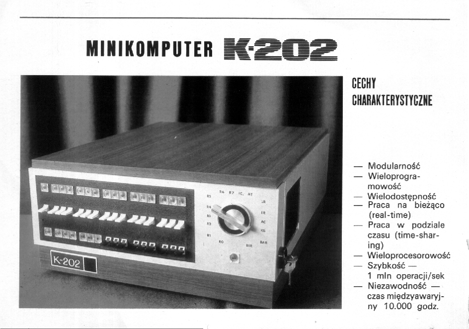 Jacek Karpiński K-202 computer leaflet 3