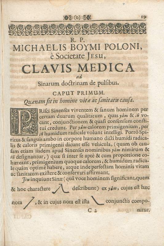 clavis medica medicina cinese michał boym 3